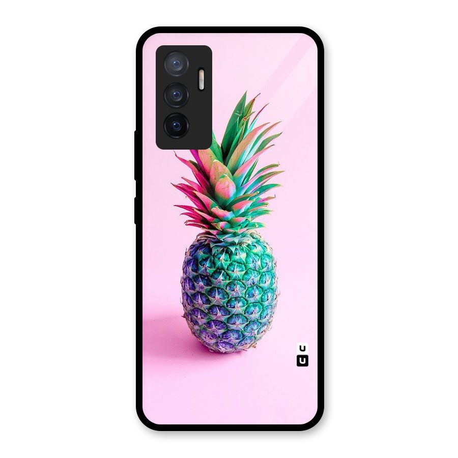 Colorful Watermelon Glass Back Case for Vivo V23e