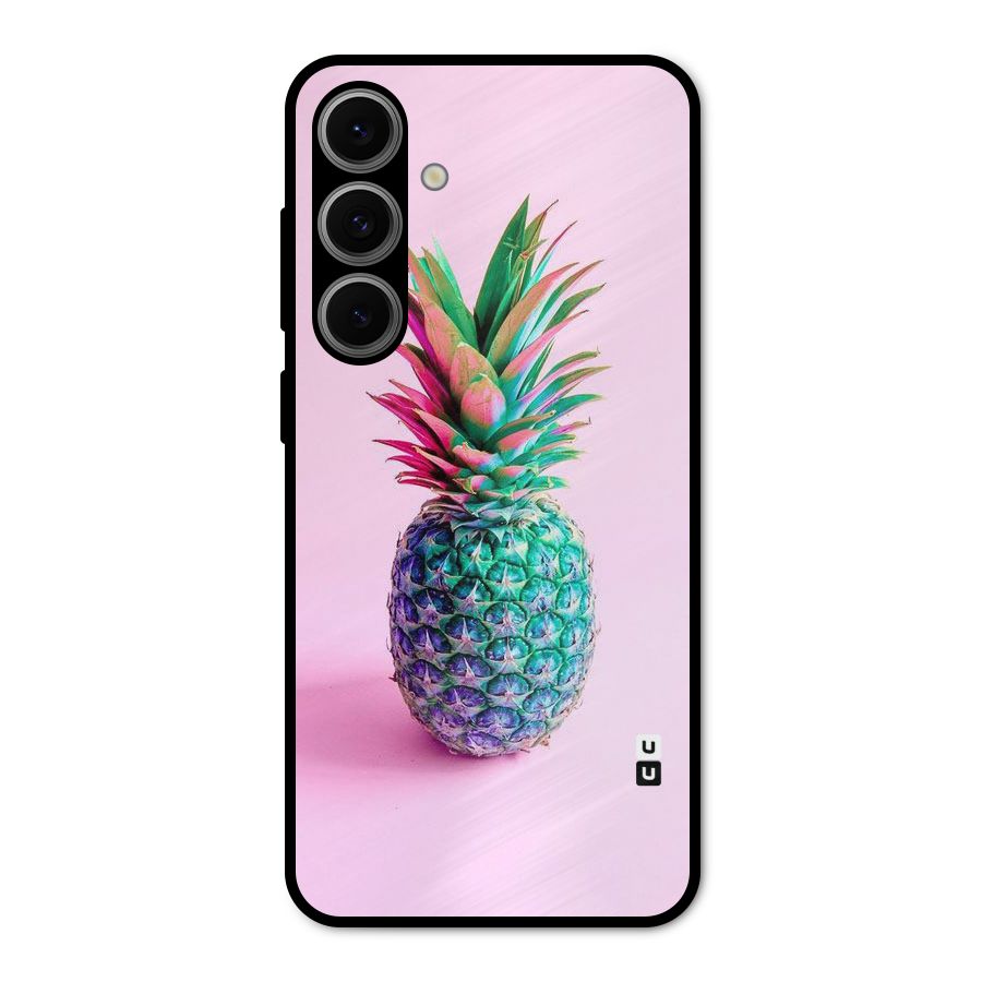 Colorful Watermelon Metal Back Case for Galaxy S24 FE