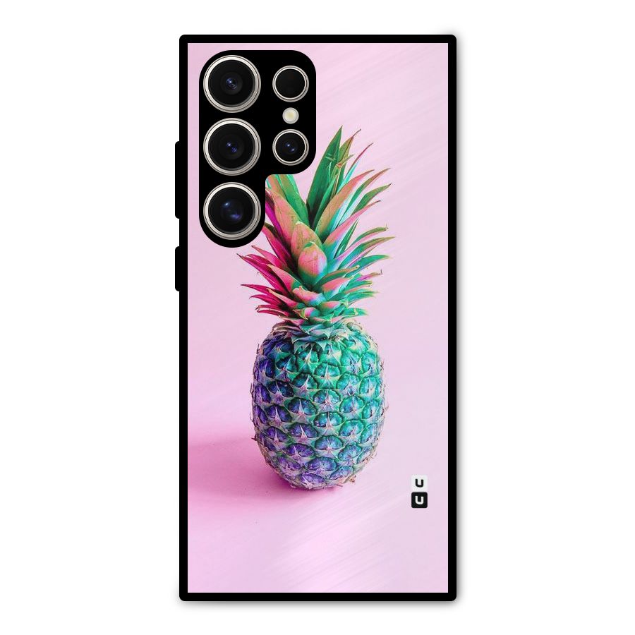 Colorful Watermelon Metal Back Case for Galaxy S24 Ultra