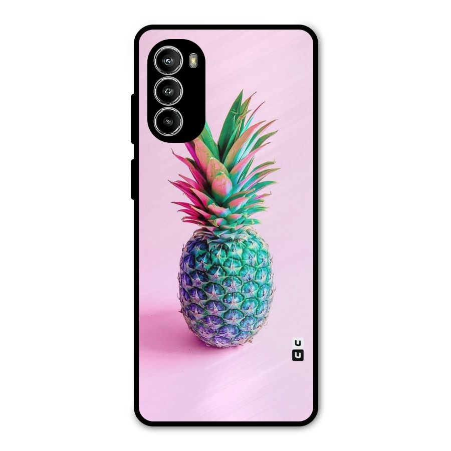 Colorful Watermelon Metal Back Case for Moto G52