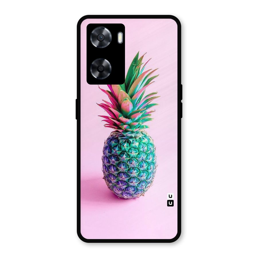Colorful Watermelon Metal Back Case for Oppo A57 2022