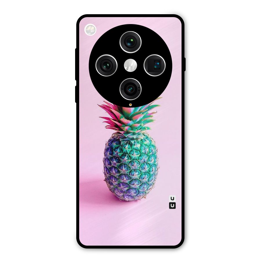 Colorful Watermelon Metal Back Case for Oppo Find X8 Pro