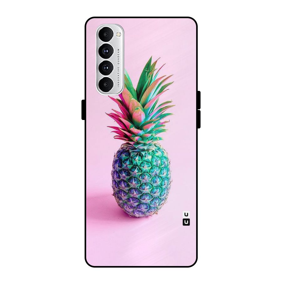 Colorful Watermelon Metal Back Case for Oppo Reno4 Pro