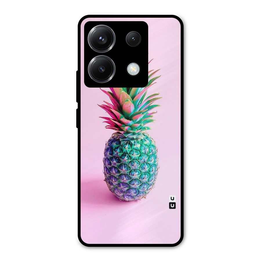 Colorful Watermelon Metal Back Case for Poco X6