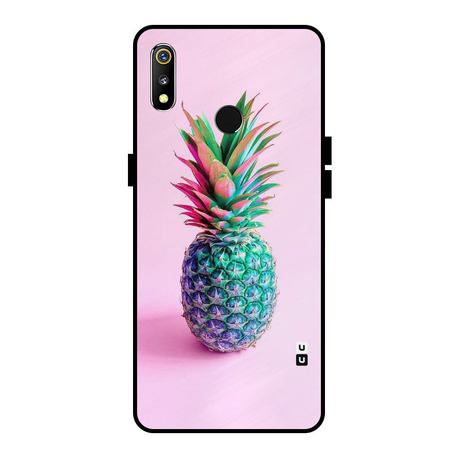 Colorful Watermelon Metal Back Case for Realme 3