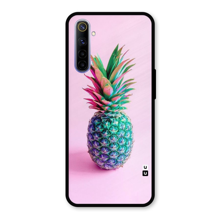 Colorful Watermelon Metal Back Case for Realme 6i