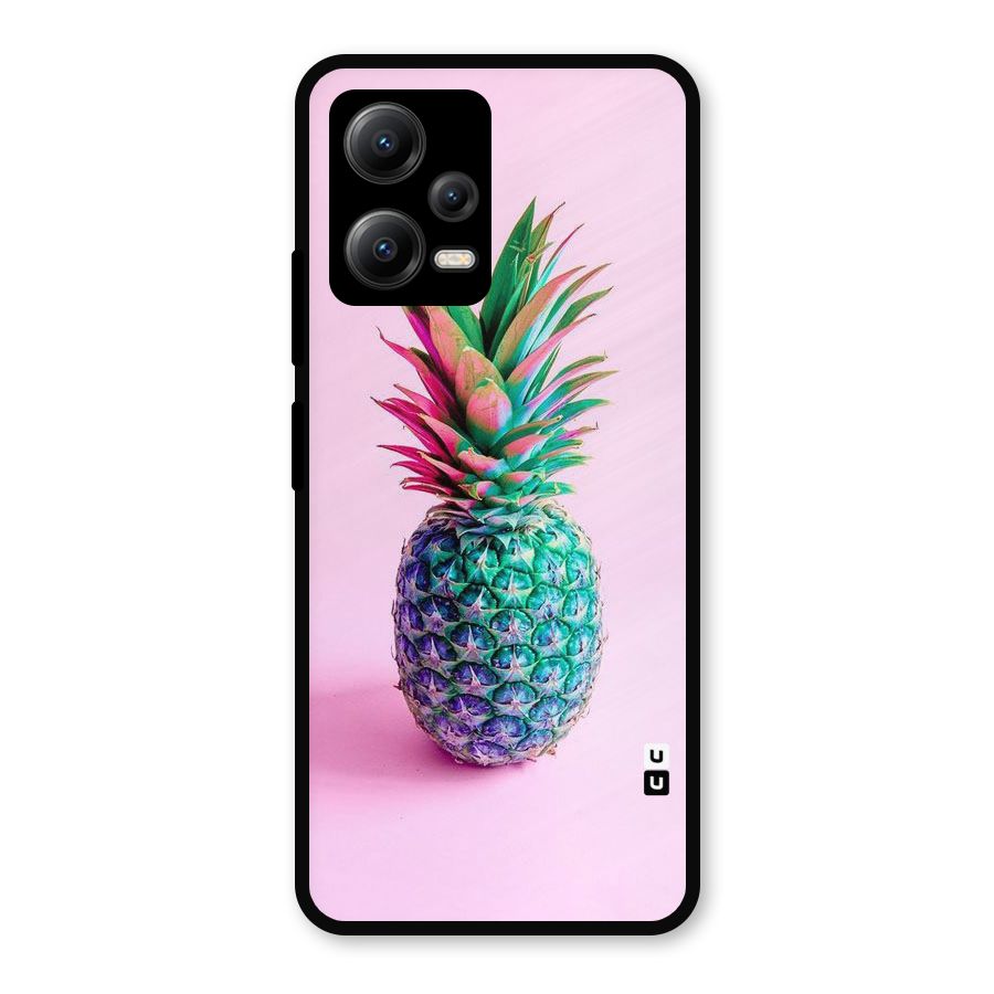 Colorful Watermelon Metal Back Case for Redmi Note 12 5G