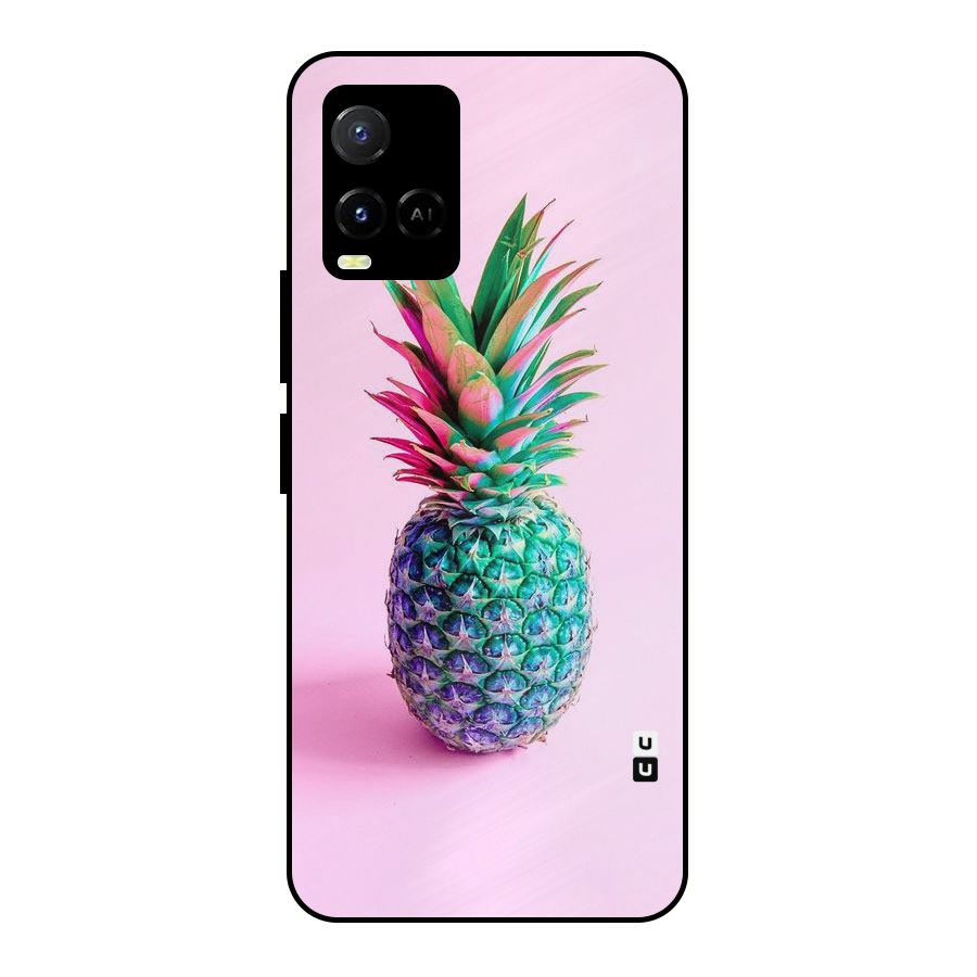 Colorful Watermelon Metal Back Case for Vivo Y21G