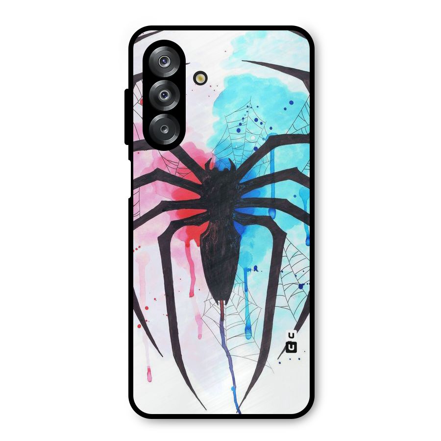 Colorful Web Metal Back Case for Galaxy A26