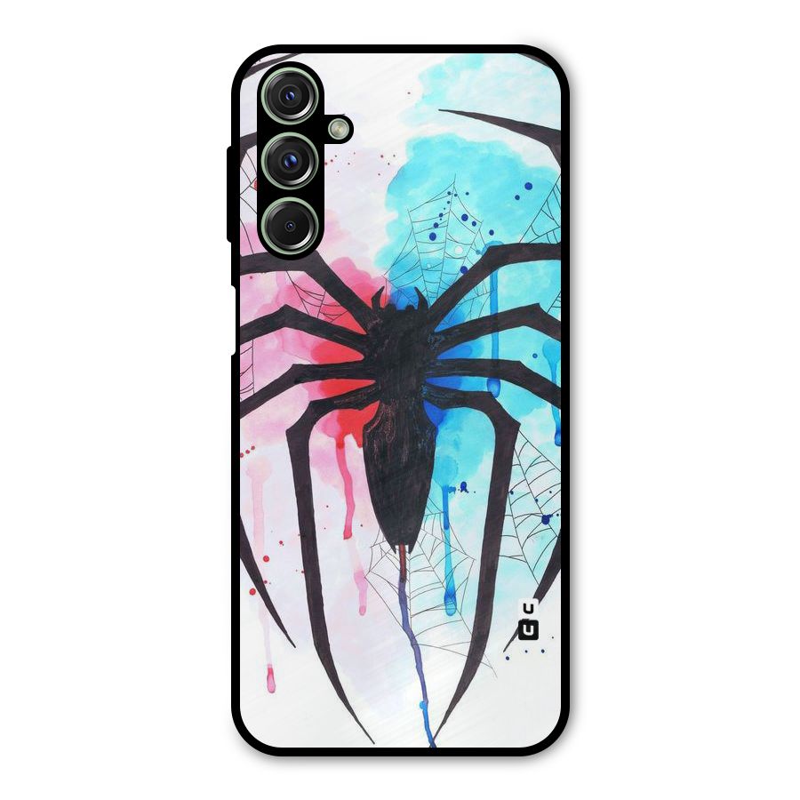 Colorful Web Metal Back Case for Galaxy F34