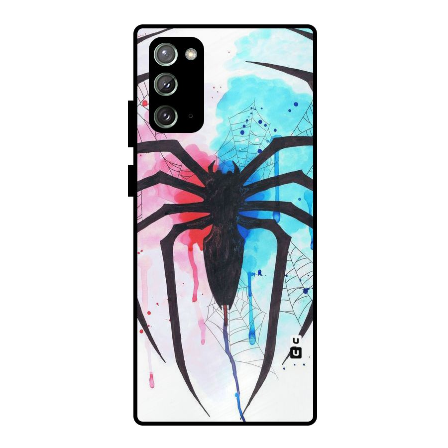 Colorful Web Metal Back Case for Galaxy Note 20