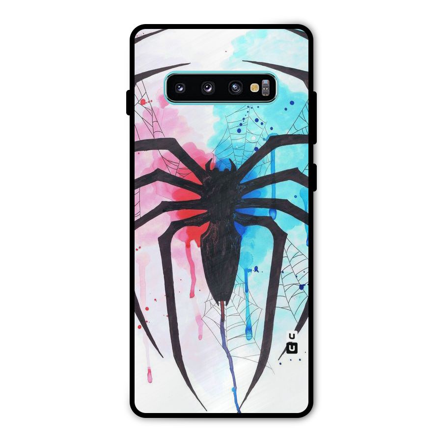 Colorful Web Metal Back Case for Galaxy S10 Plus