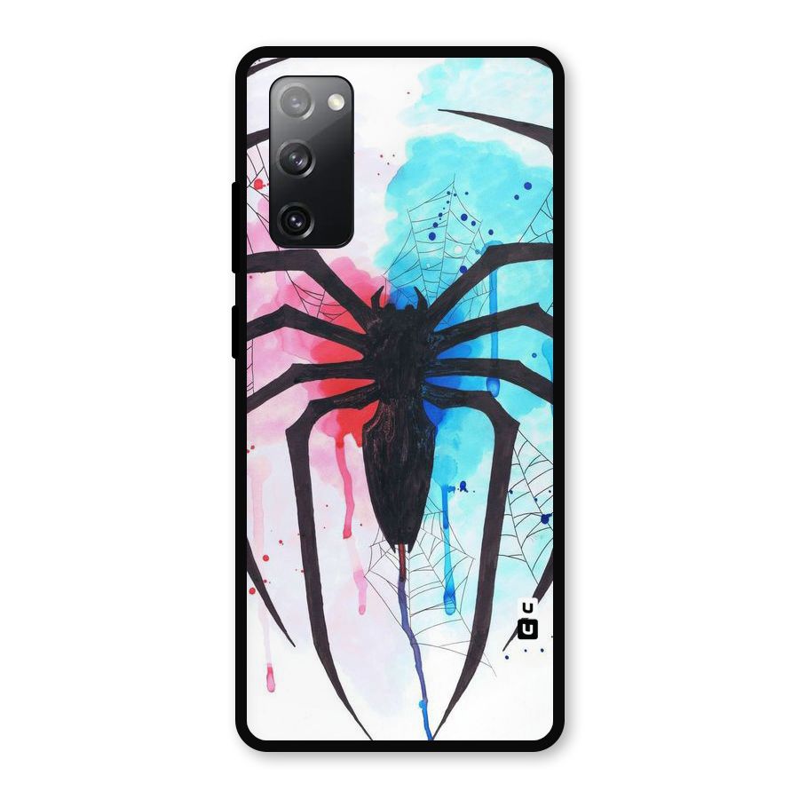 Colorful Web Metal Back Case for Galaxy S20 FE 5G