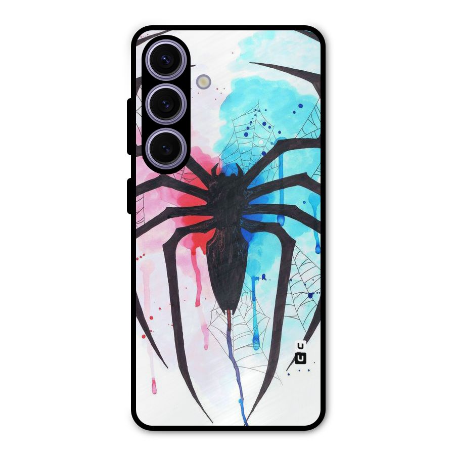Colorful Web Metal Back Case for Galaxy S24