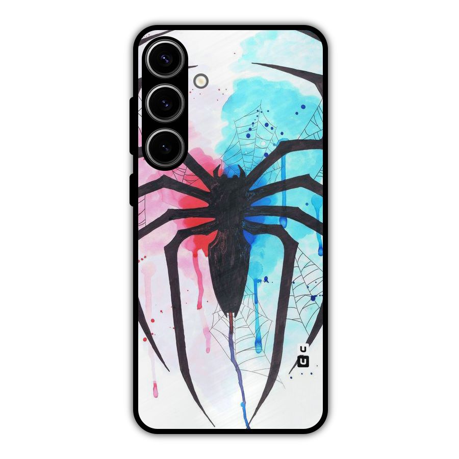 Colorful Web Metal Back Case for Galaxy S24 Plus