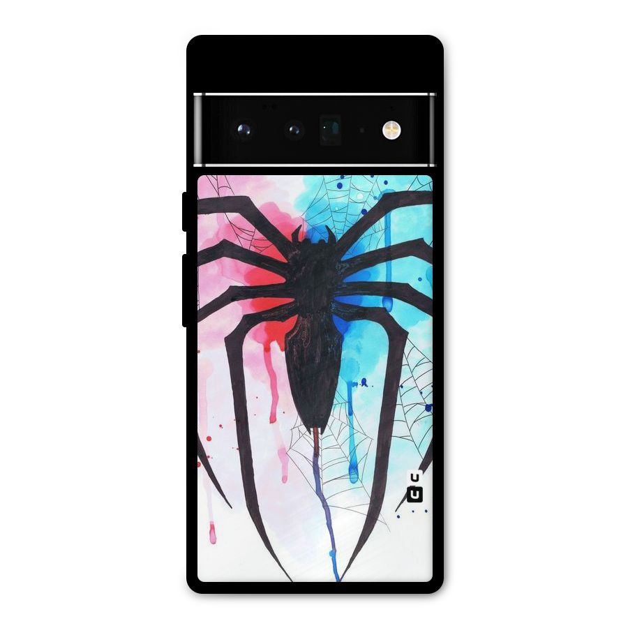 Colorful Web Metal Back Case for Google Pixel 6 Pro