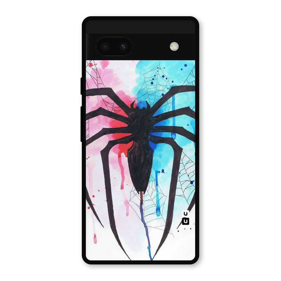 Colorful Web Metal Back Case for Google Pixel 6a