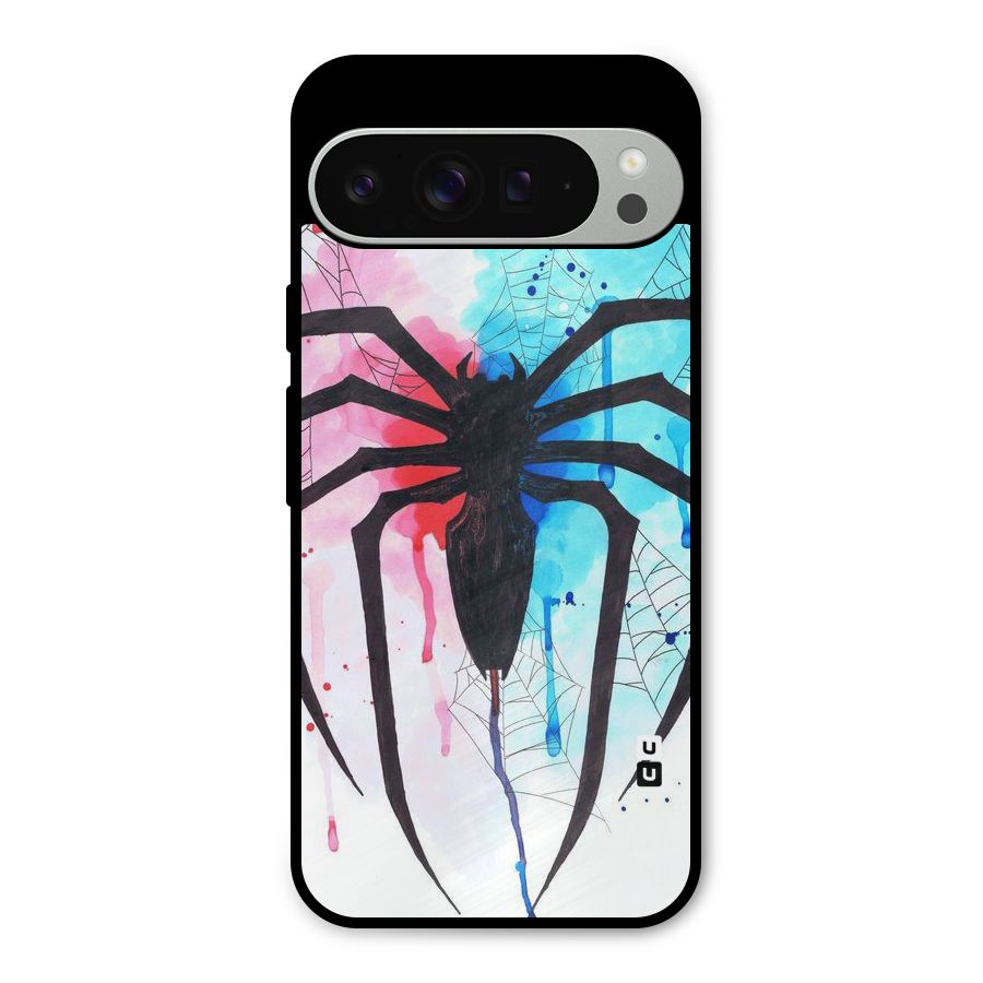 Colorful Web Metal Back Case for Google Pixel 9 Pro XL