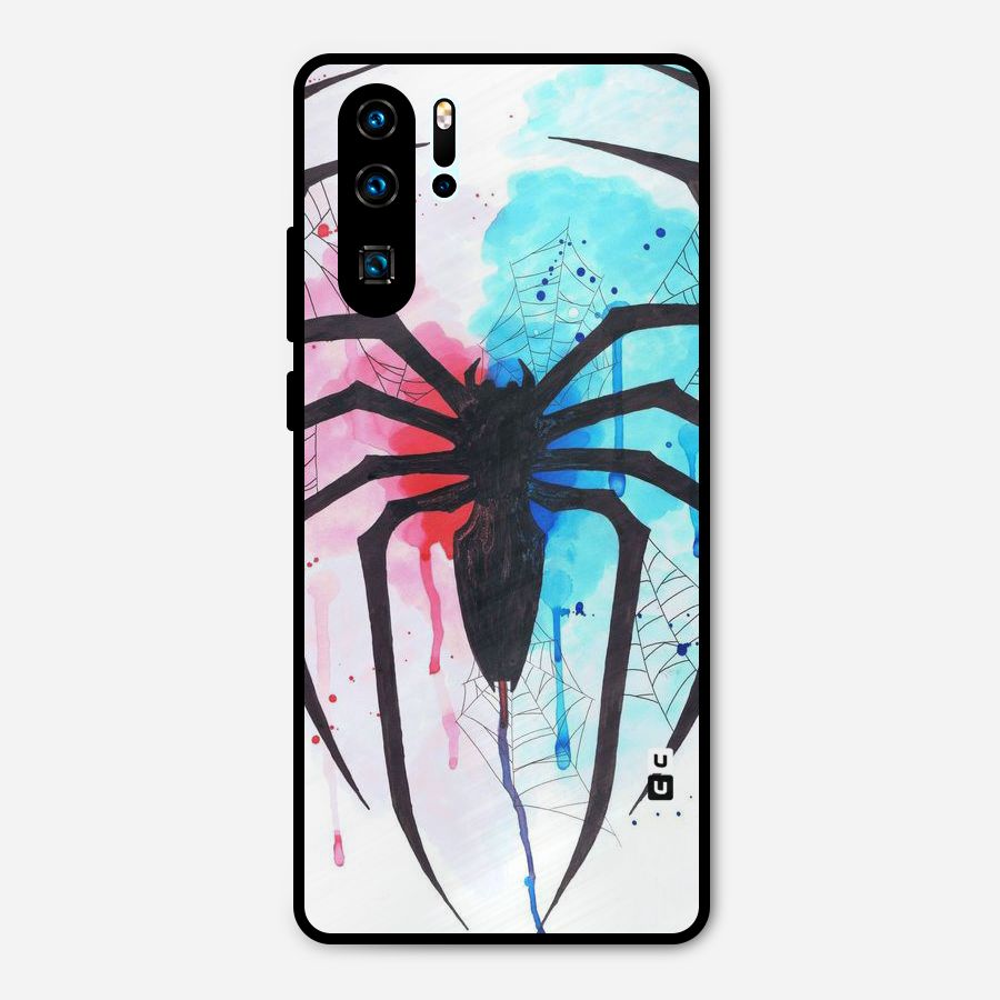 Colorful Web Metal Back Case for Huawei P30 Pro