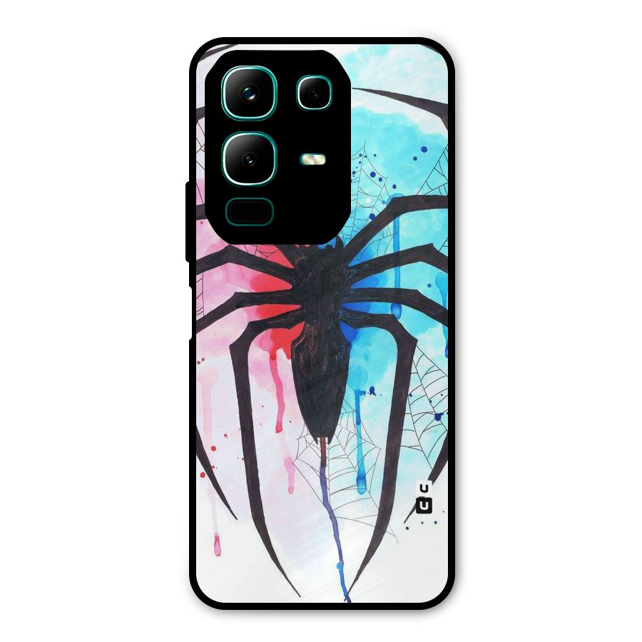 Colorful Web Metal Back Case for Infinix Note 50x