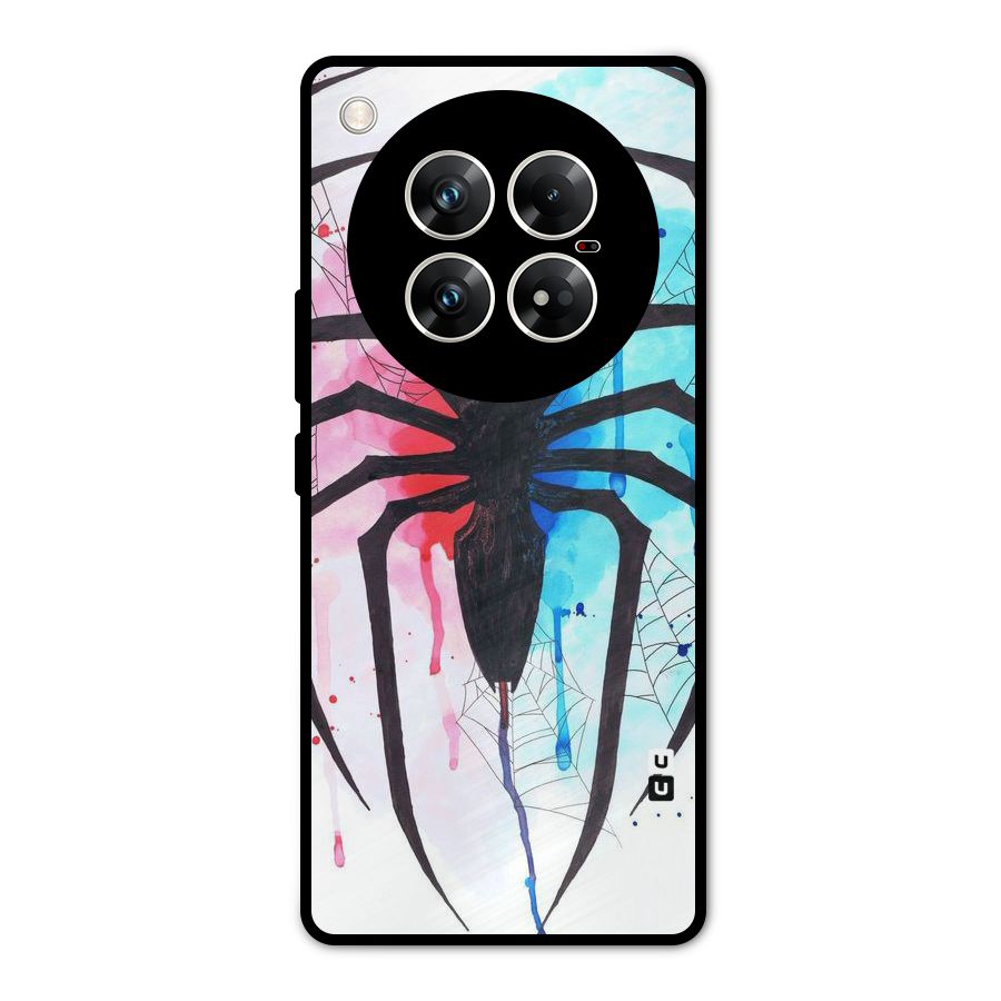 Colorful Web Metal Back Case for Infinix Zero 40 5G