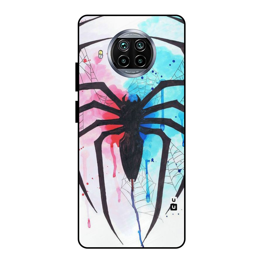 Colorful Web Metal Back Case for Mi 10i