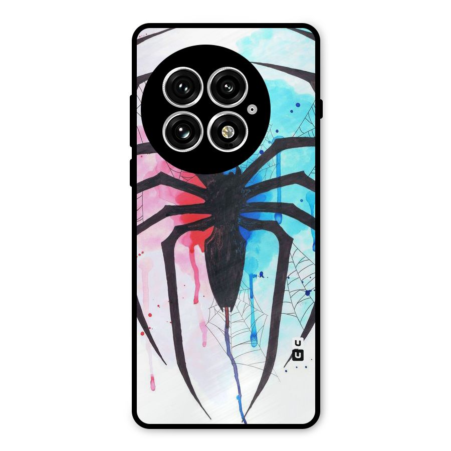 Colorful Web Metal Back Case for OnePlus 13