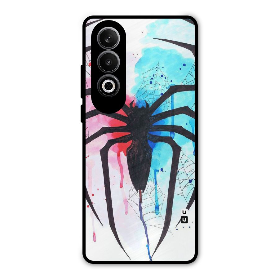 Colorful Web Metal Back Case for OnePlus Nord CE4