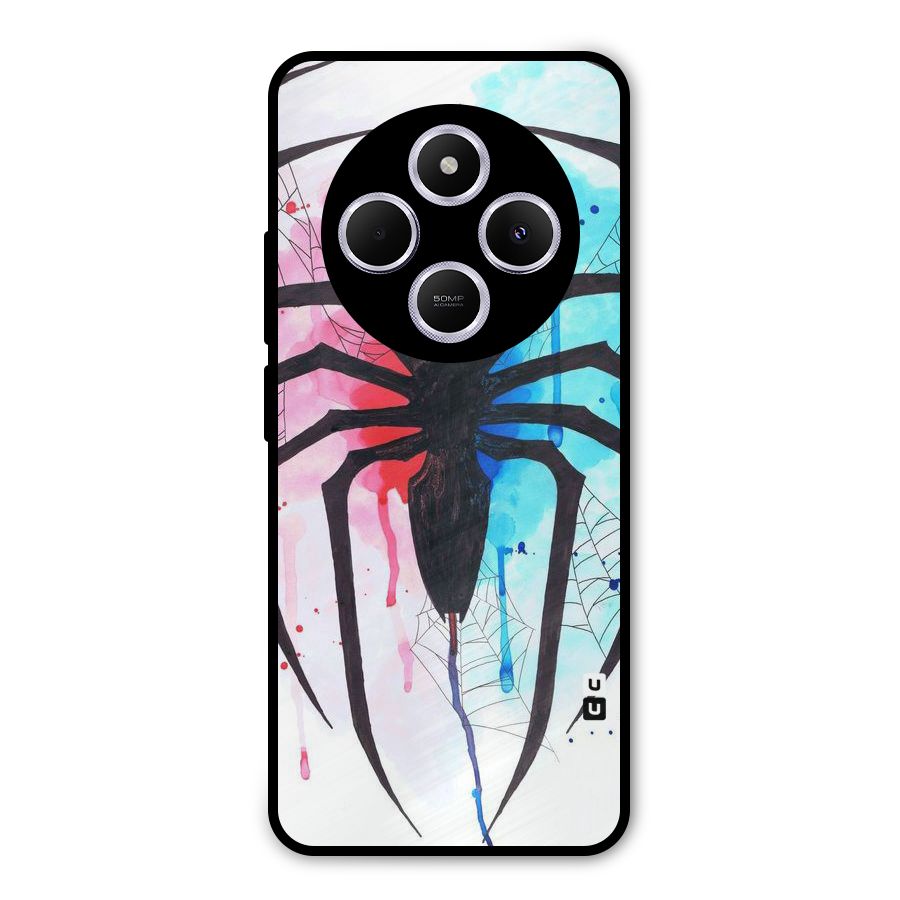 Colorful Web Metal Back Case for Poco C75 5G