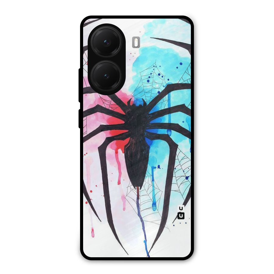 Colorful Web Metal Back Case for Poco X7 Pro