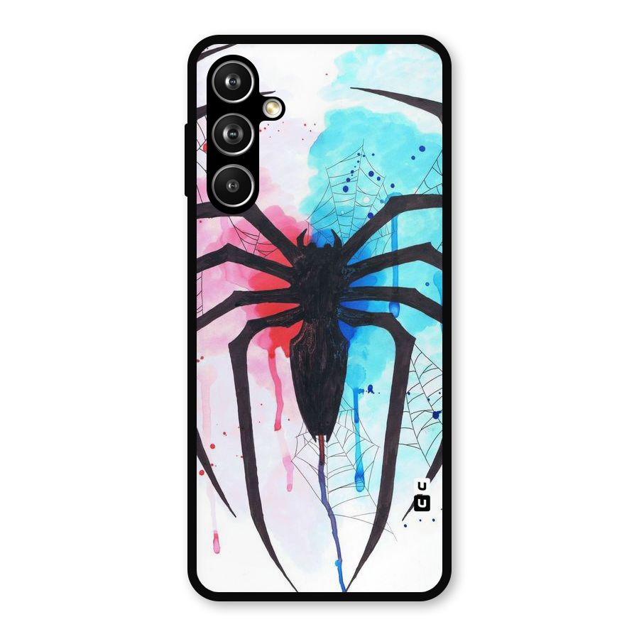 Colorful Web Metal Back Case for Samsung Galaxy M54