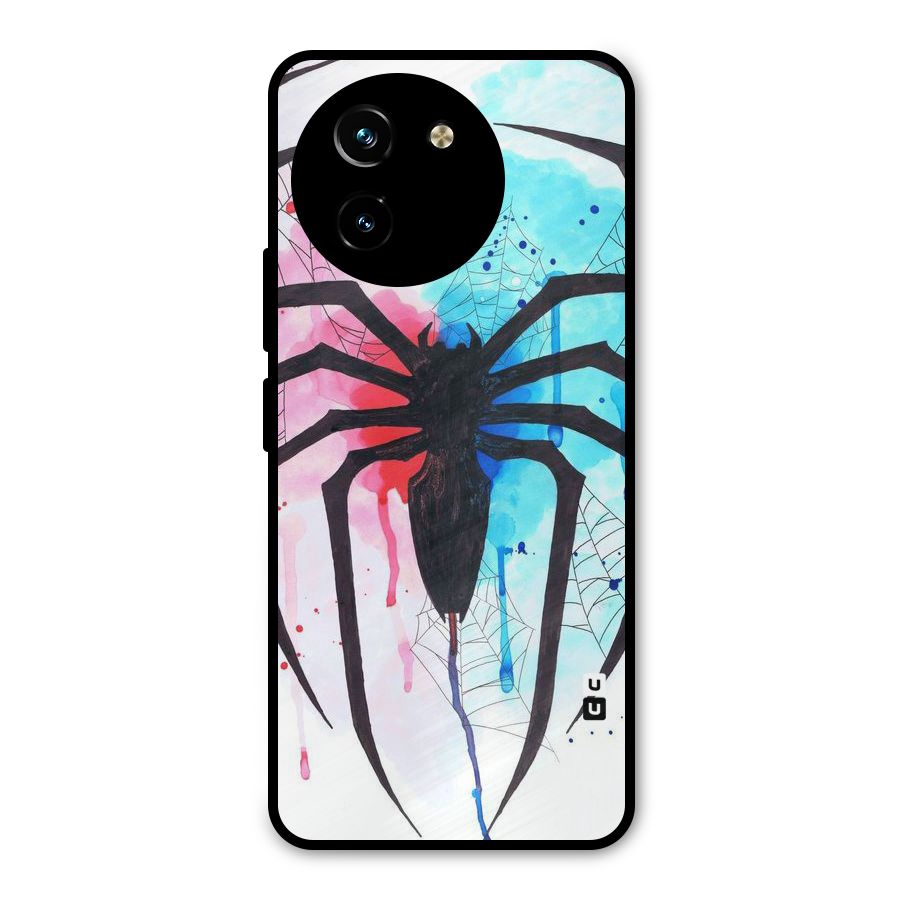 Colorful Web Metal Back Case for Vivo T3x