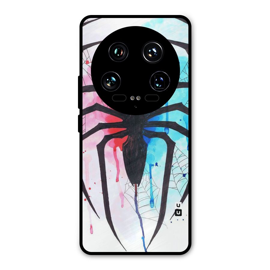 Colorful Web Metal Back Case for Xiaomi 14 Ultra