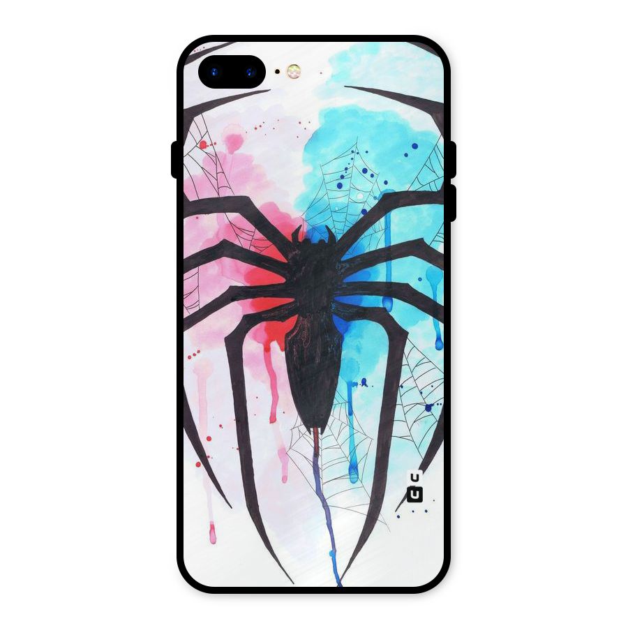 Colorful Web Metal Back Case for iPhone 7 Plus