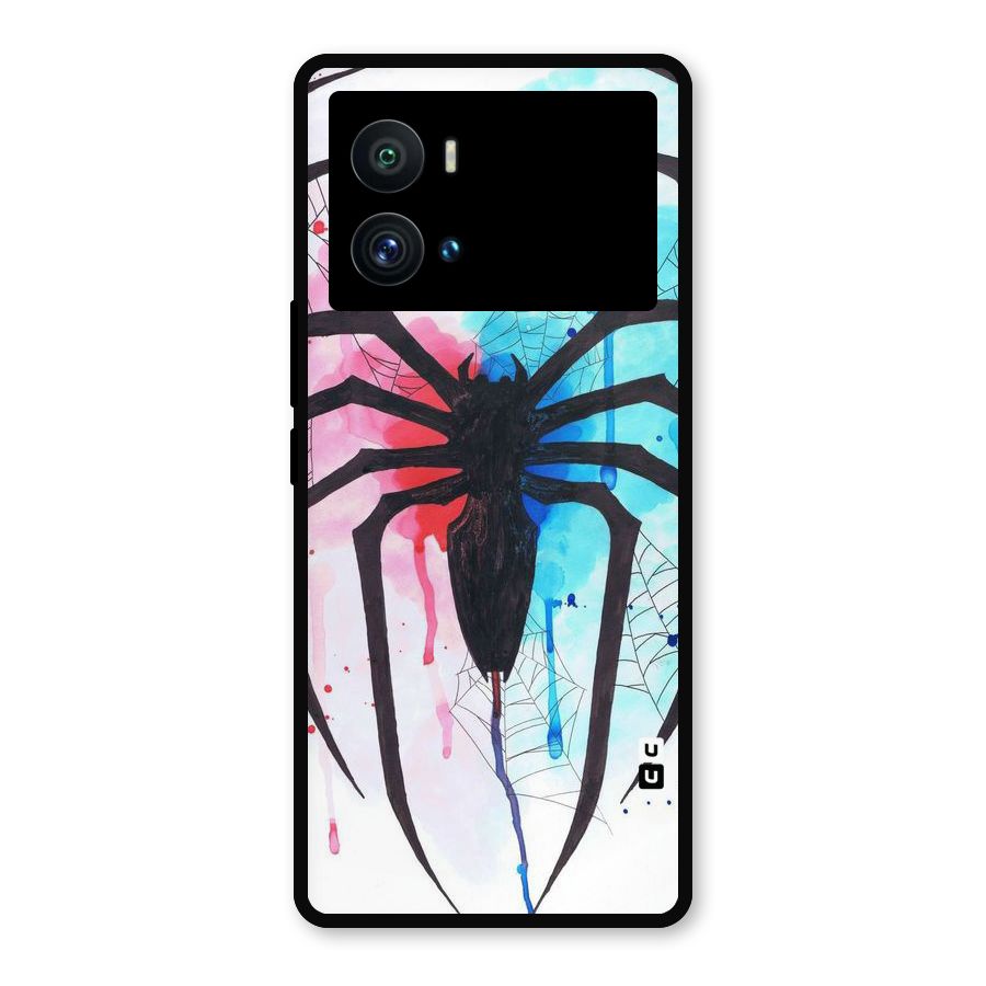 Colorful Web Metal Back Case for iQOO 9 Pro