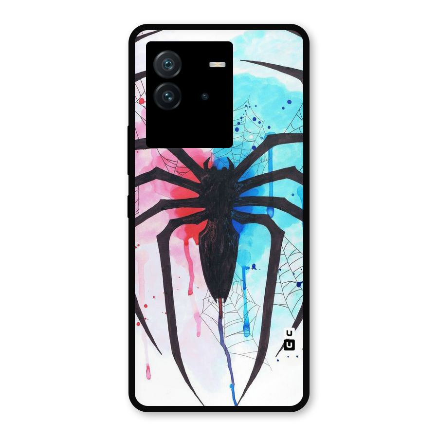 Colorful Web Metal Back Case for iQOO Neo 6 5G