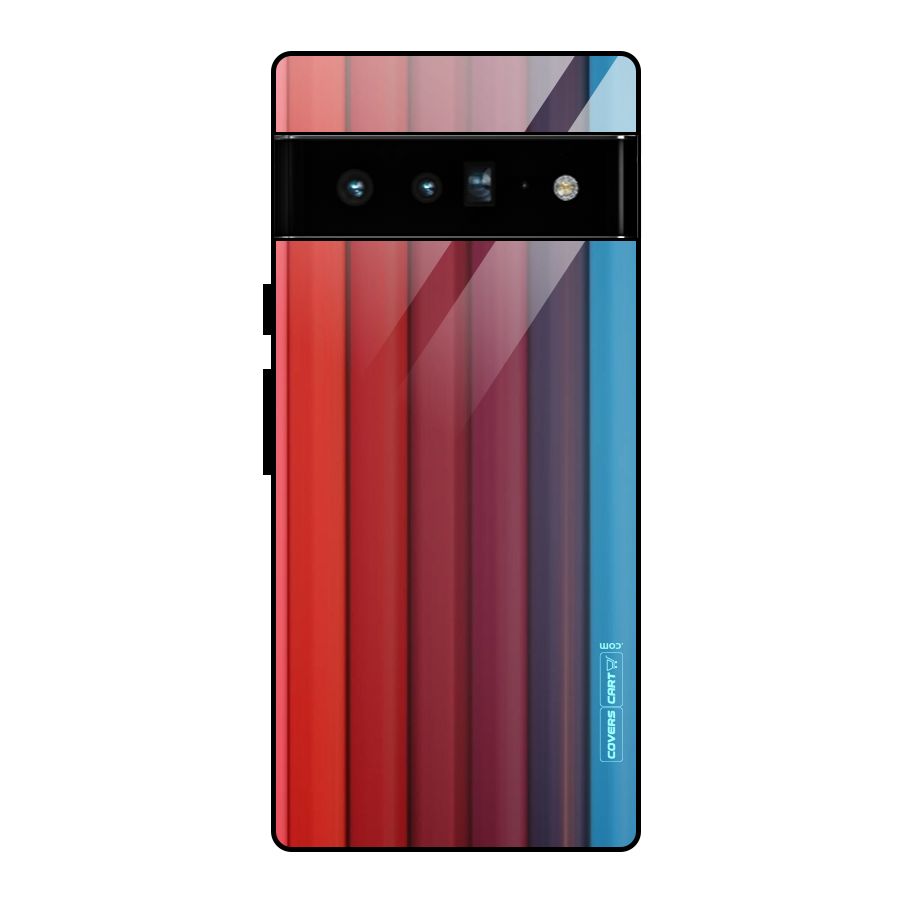 Colour Palette Glass Back Case for Google Pixel 6 Pro