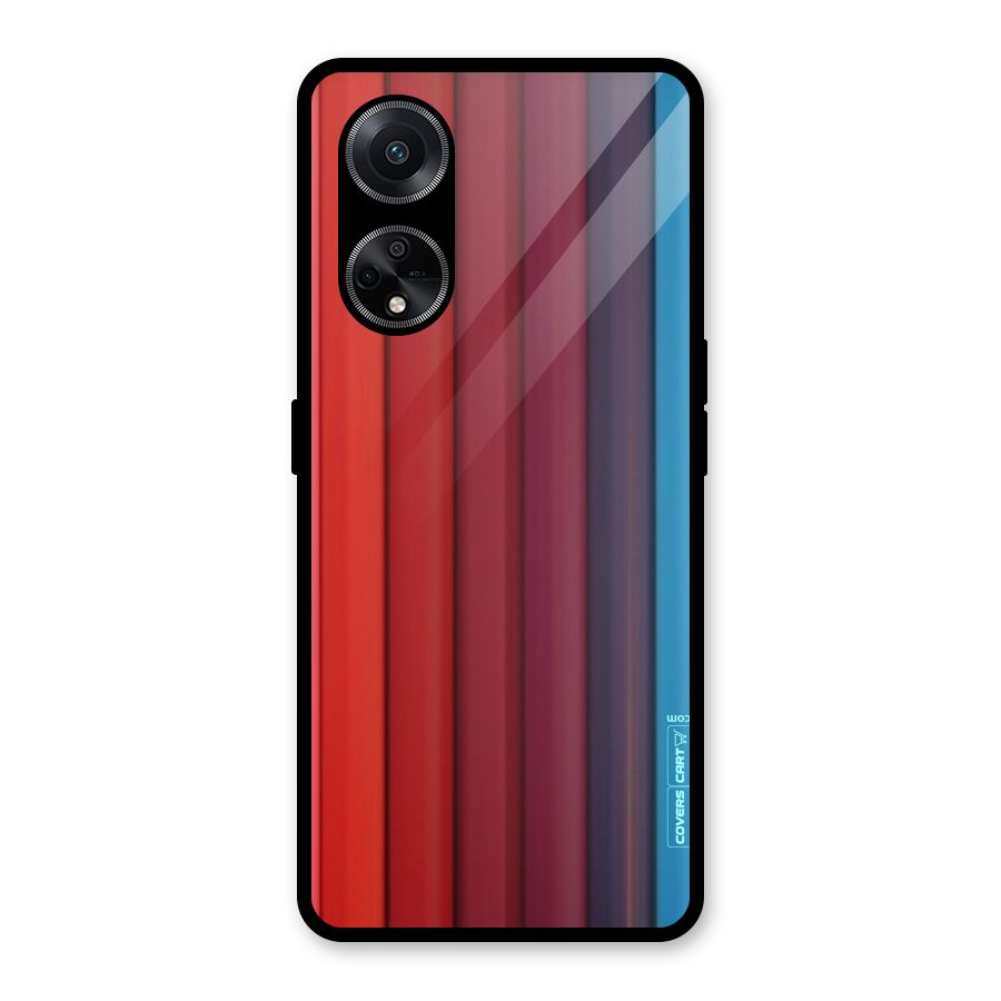 Colour Palette Glass Back Case for Oppo F23