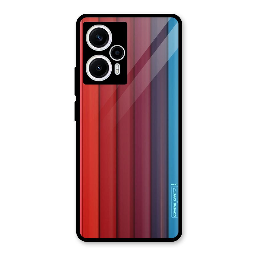 Colour Palette Glass Back Case for Poco F5