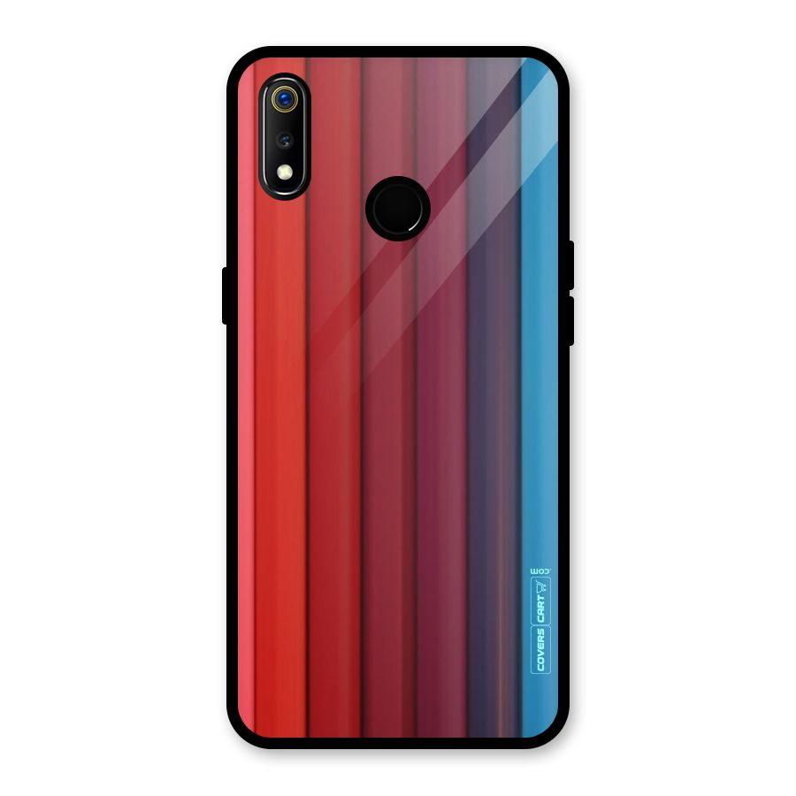 Colour Palette Glass Back Case for Realme 3i