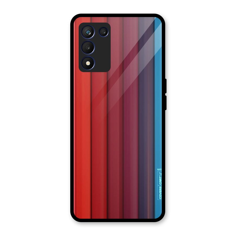 Colour Palette Glass Back Case for Realme 9 5G Speed