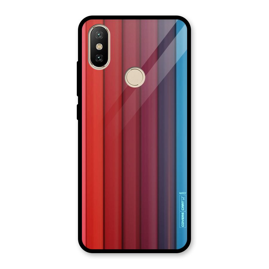 Colour Palette Glass Back Case for Redmi A2