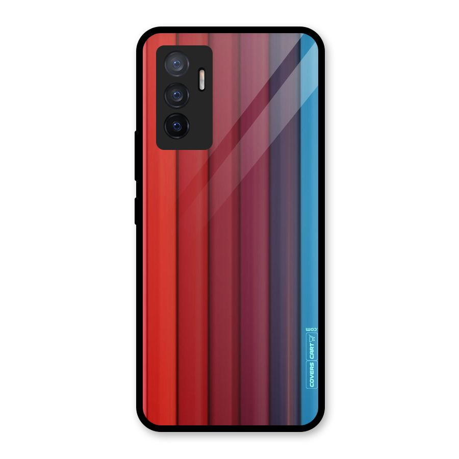 Colour Palette Glass Back Case for Vivo V23e