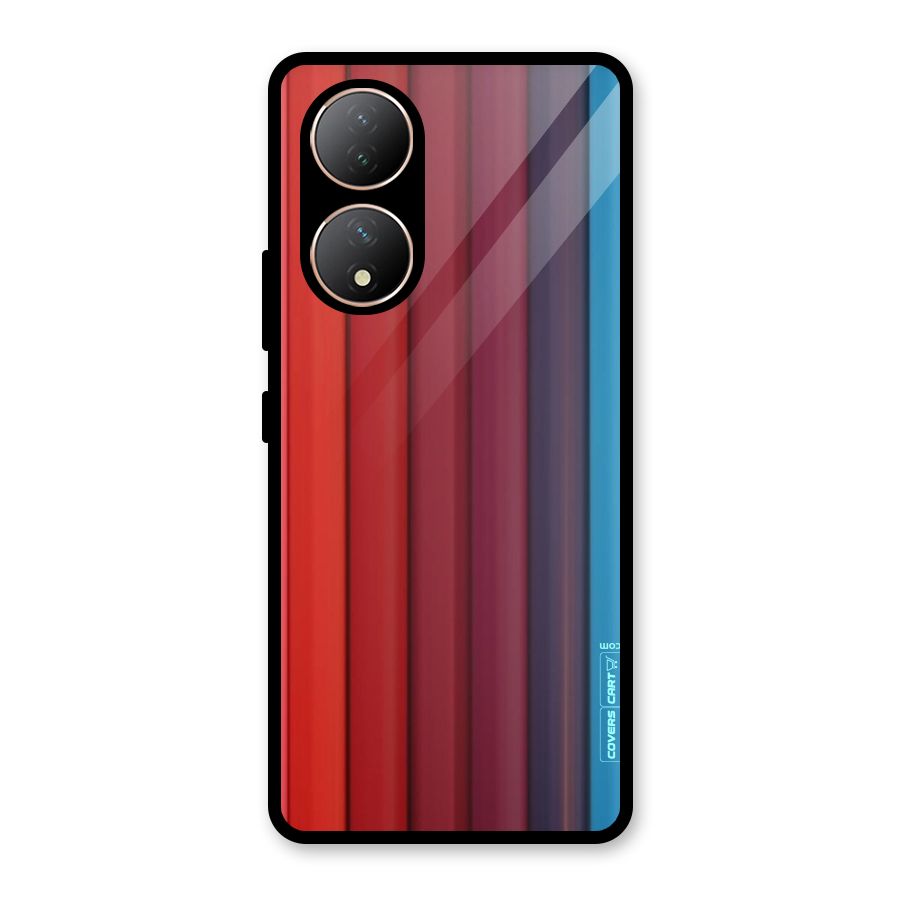 Colour Palette Glass Back Case for Vivo Y100A