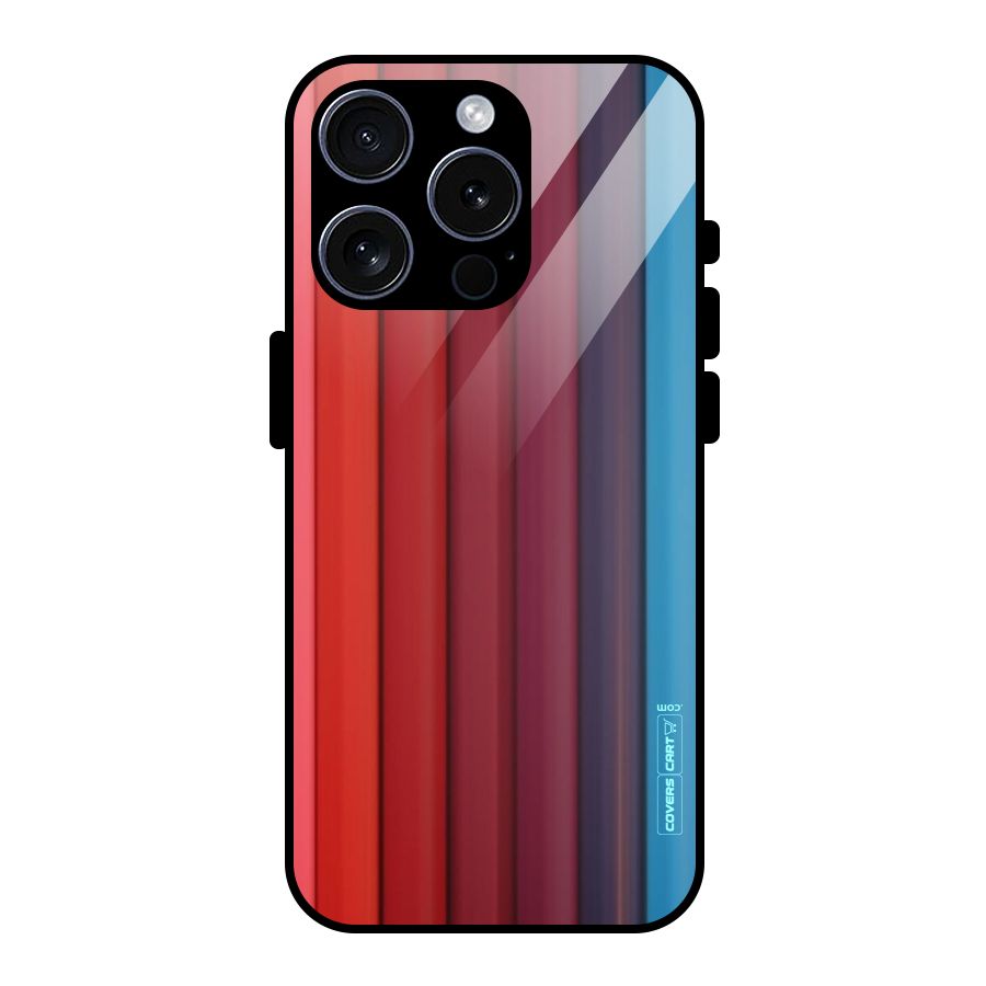 Colour Palette Glass Back Case for iPhone 15 Pro