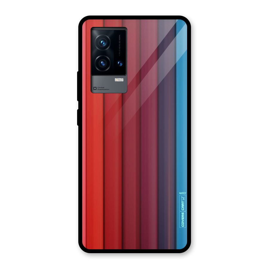 Colour Palette Glass Back Case for iQOO 9 5G