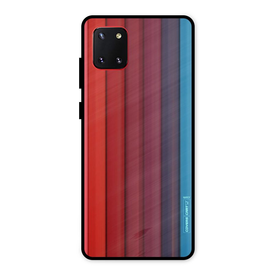 Colour Palette Metal Back Case for Galaxy Note 10 Lite