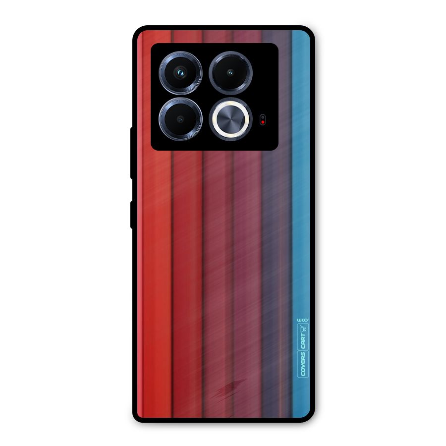 Colour Palette Metal Back Case for Infinix Note 40 5G