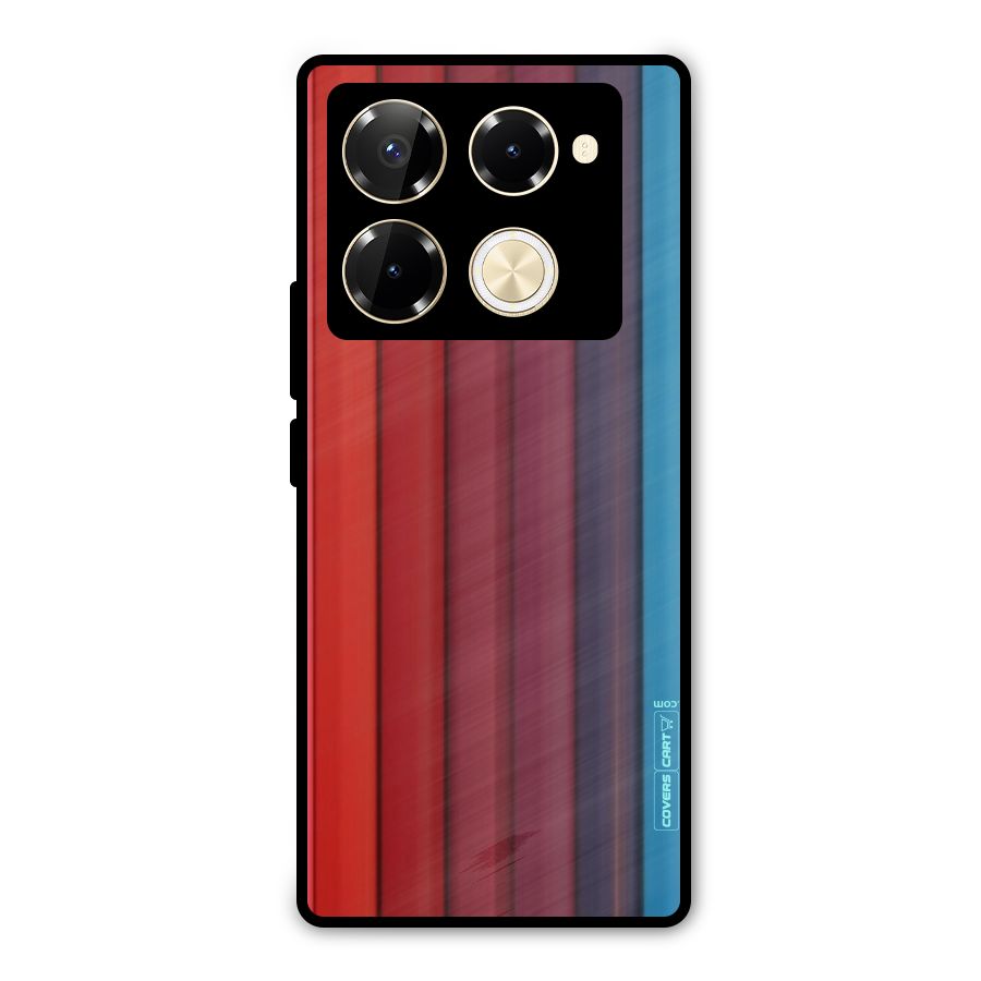 Colour Palette Metal Back Case for Infinix Note 40 Pro Plus