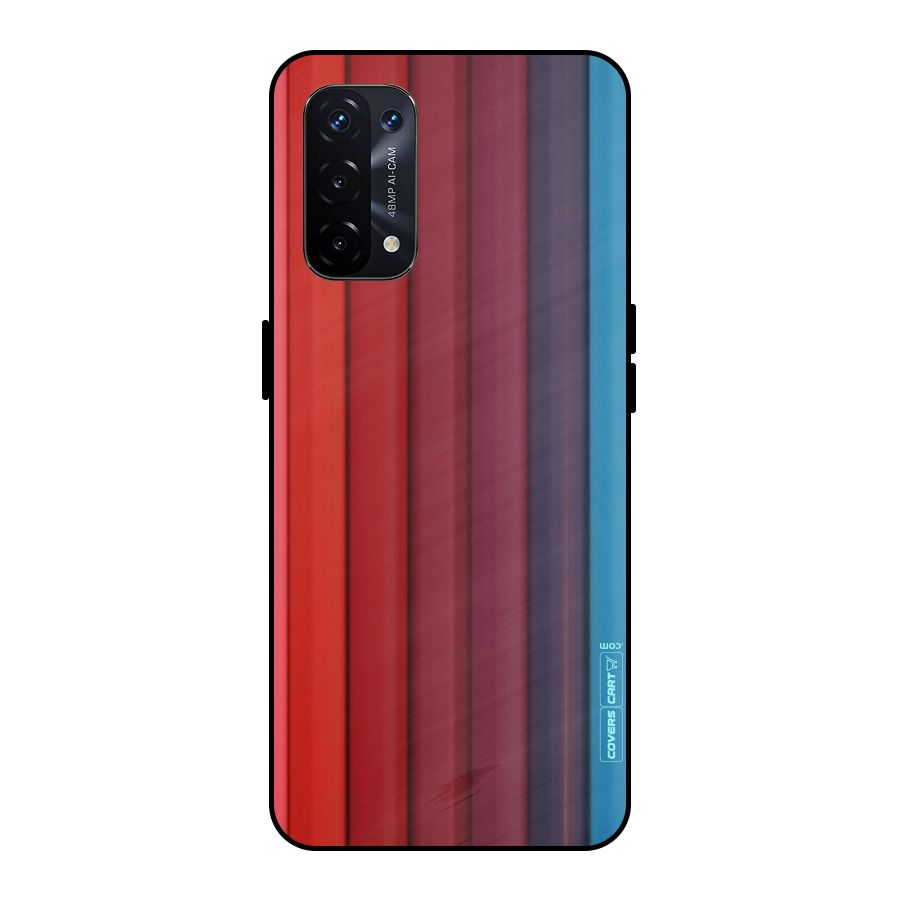 Colour Palette Metal Back Case for Oppo A74 5G